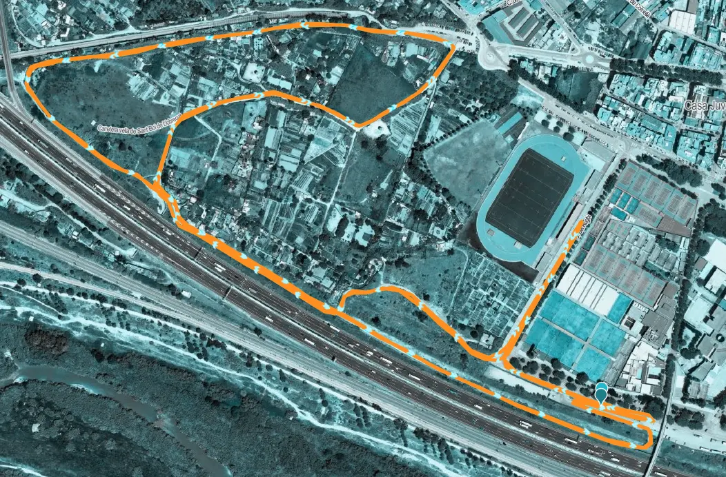 recorrido marató per equips