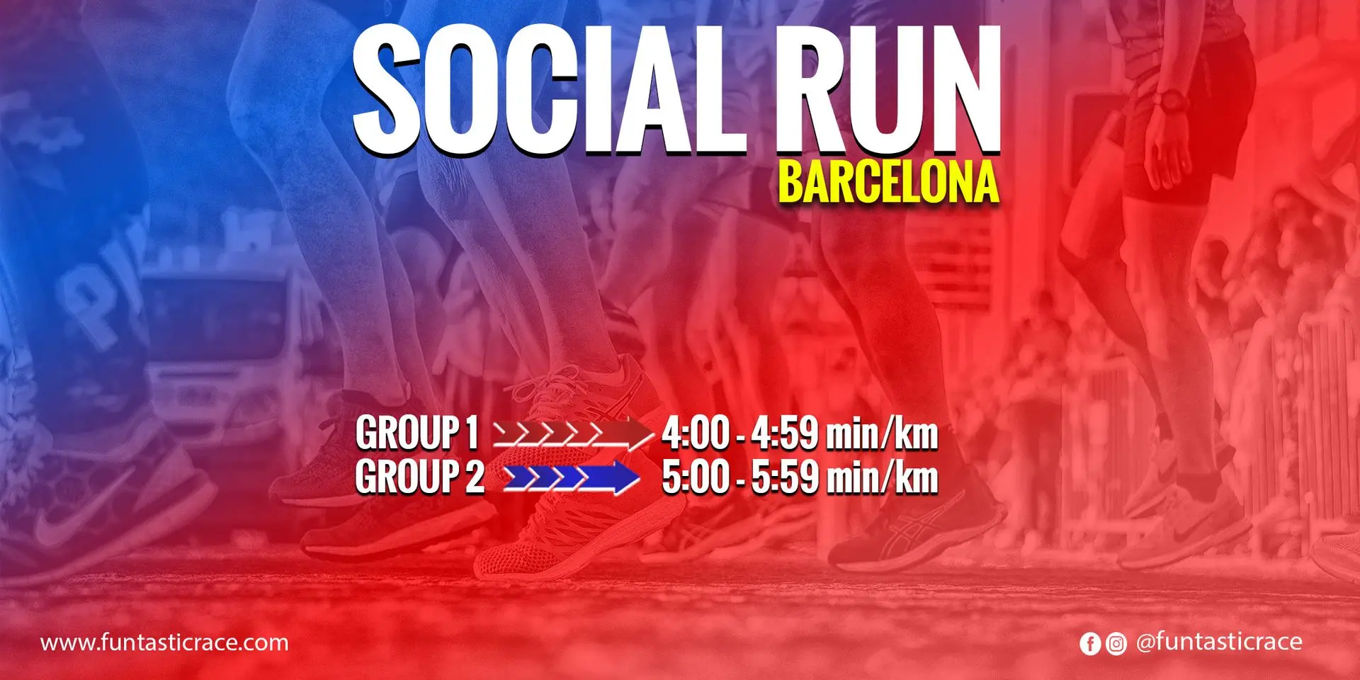 Banner del evento Social Run - 25/04/2026