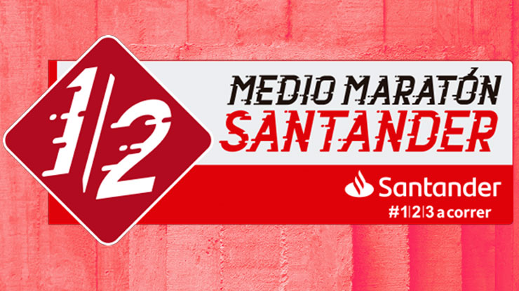 Banner de la carrera Media Maratón de Santander