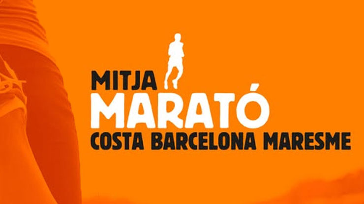 Banner de la carrera Mitja Marató Costa Maresme