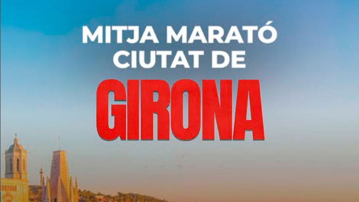 Banner de la carrera Mitja Marató Ciutat de Girona.