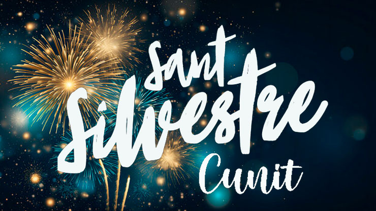 Banner de la carrera Sant Silvestre Cunit