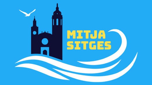 Banner de la carrera Mitja de Sitges