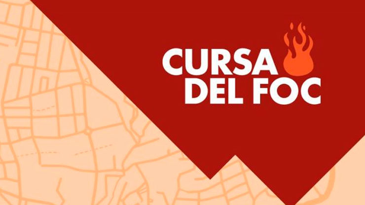 Banner de la carrera Cursa del Foc
