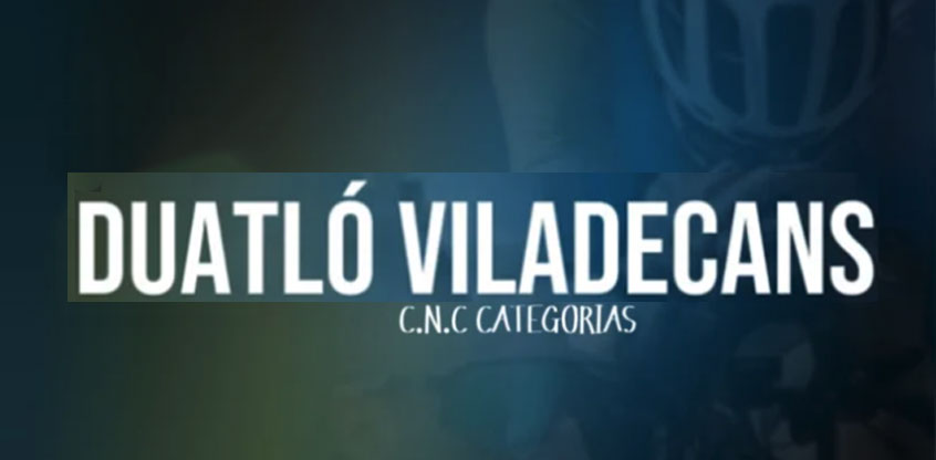 Banner de la carrera Duatló de Viladecans