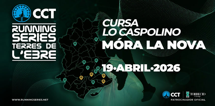 Banner de la carrera Cursa Lo Caspolino