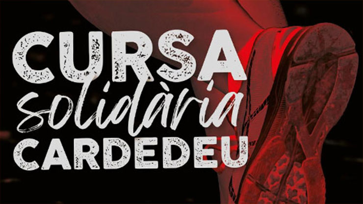 Banner de la carrera Cursa solidària de Cardedeu