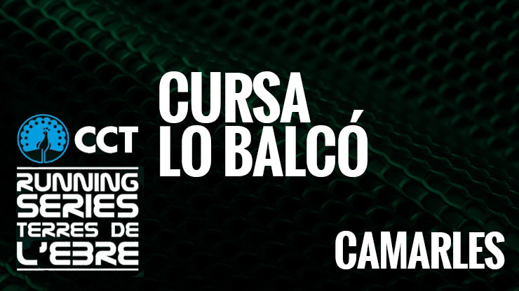 Banner de la carrera Cursa Lo Balcó