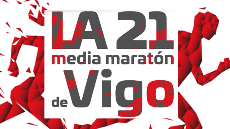 Banner de la carrera LA21 Media Maratón de Vigo