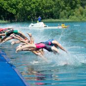 Entrada al agua. Banyoles