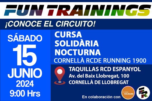 Entrenamiento Cursa nocturna Cornellà